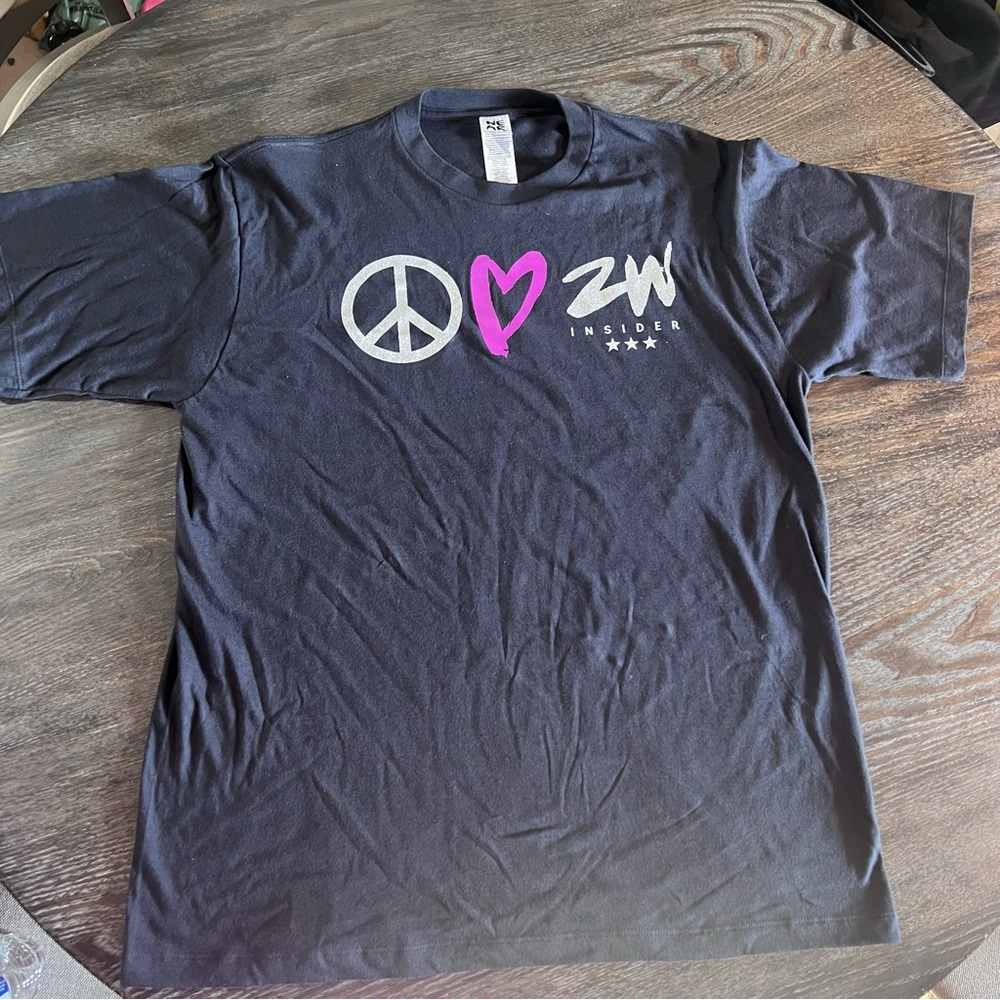 New Zumbawear Insider T-Shirt Size Loved By All